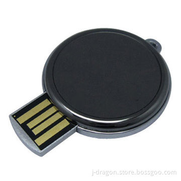 Round Swivel USB Drive